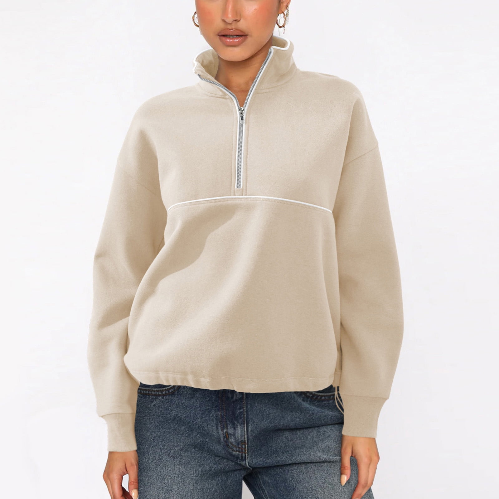 トップス HERILL 25ss Suvincotton Pullover BEIGE/1 HERILL 25ss Suvincotton Pullover BEIGE/1 HERILL Pullover BEIGE/1