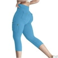 thumbnail image 1 of FRSASU Womens Yoga Pants Tummy Control High Waisted Yoga Leggings Casual Gym Leggings Workout Pants, 1 of 8