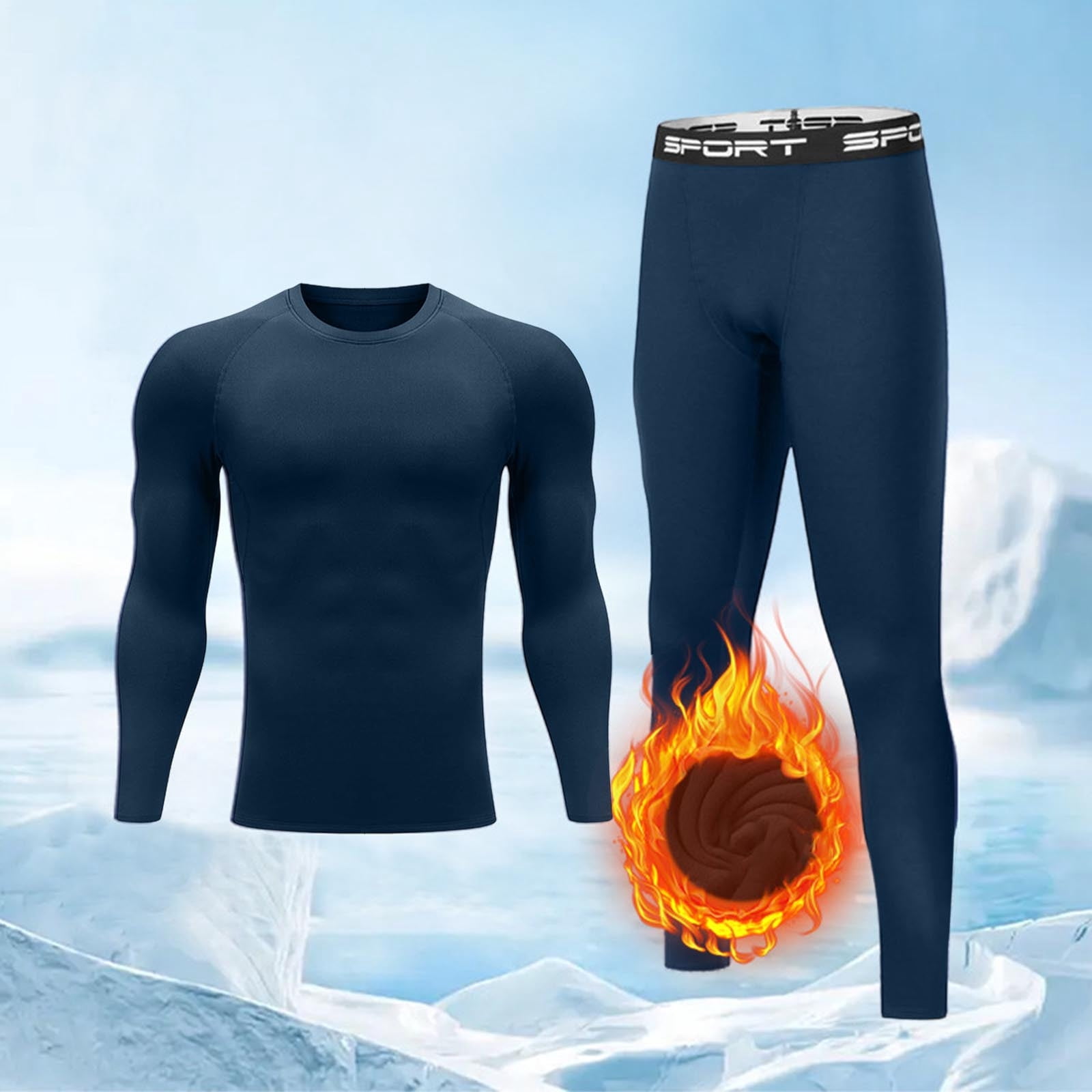 Men's Thermal Pants – Ultra-Warm Winter Thermal Underwear Trousers