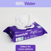 Freestyle 99% Water EWG Verified® Baby Wipes, Fragrance Free for Sensitive Skin, Unscented, 1 Flip-Top Pack, 72 Count