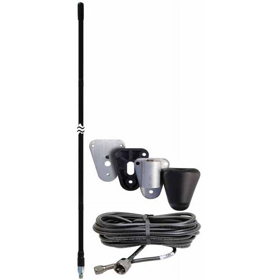 PROCOMM - FREIGHTLINER CASCADIA REAR CAB MOUNT CB ANTENNA KIT