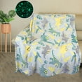 thumbnail image 1 of FRTDNE Glow in The Dark Dinosaur Blanket, Dinosaur Gifts Toys for Girls, Soft Girls Blanket for 1-10 Year Old Girl Birthday Christmas Valentine Gifts Ideas,50x60in, 1 of 7