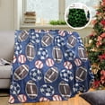 thumbnail image 1 of FRTDNE Glow in The Dark Soccer Ball Blanket, Gifts Toys for Girls, Soft Girls Blanket for 2 3 4 5 6 7 8 9 10 Year Old Girl Birthday Christmas Valentine Gifts Ideas,50x60in, 1 of 5