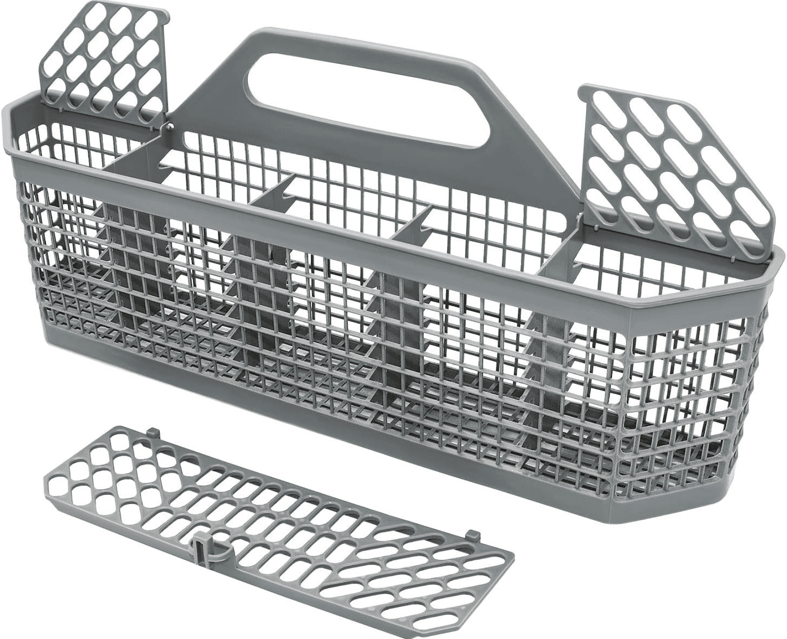 FRTDNE Universal Dishwasher Silverware Basket,for GE Dishwasher,Compatible with Part No. WD28X10128, EA959351, WD28X10132, PS959351, WD28X10127, AH959351, WP8562043