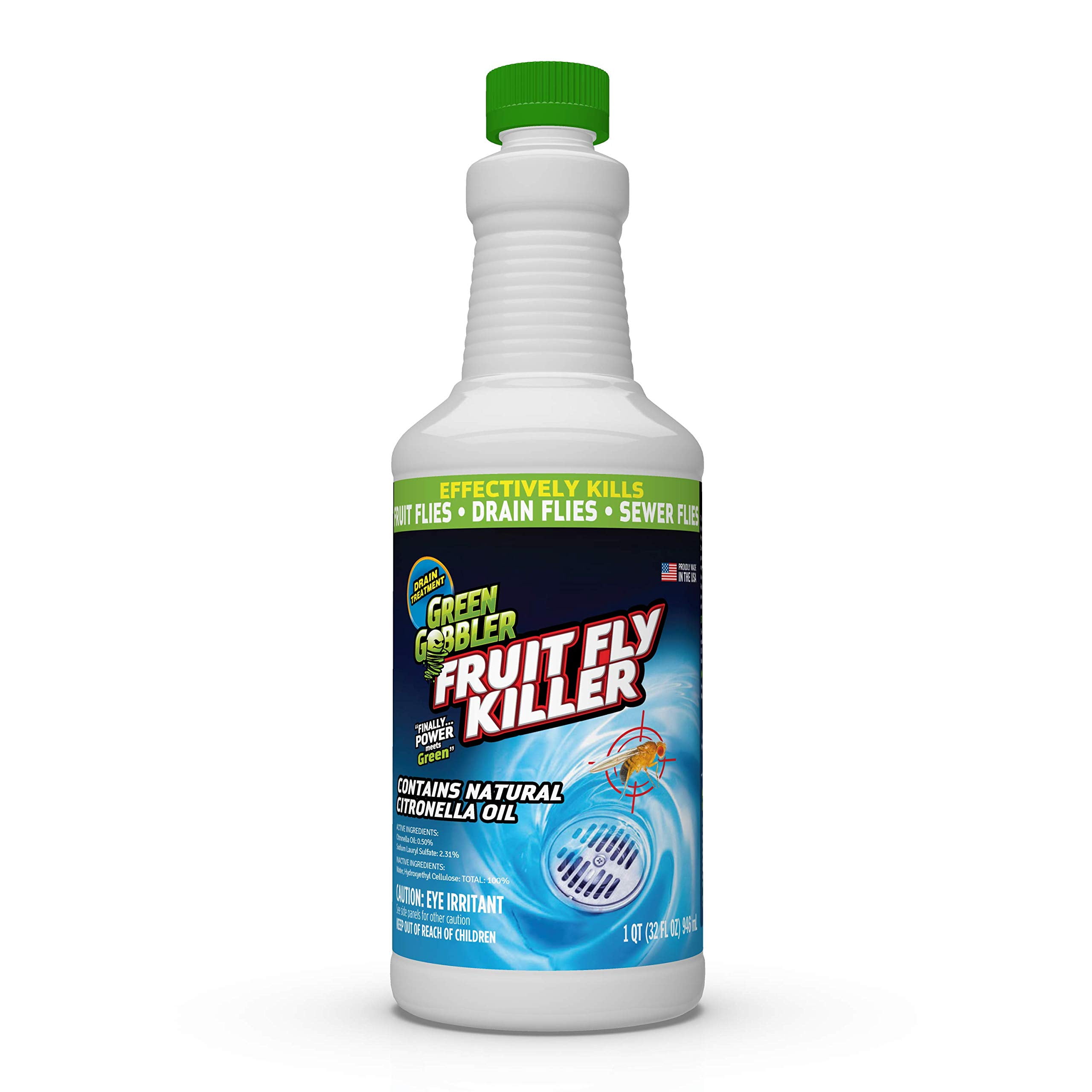 FRUIT FLY GOODBYE Gel Drain Treatment Drain Fly Killer Fruit Fly Killer Drain Flies