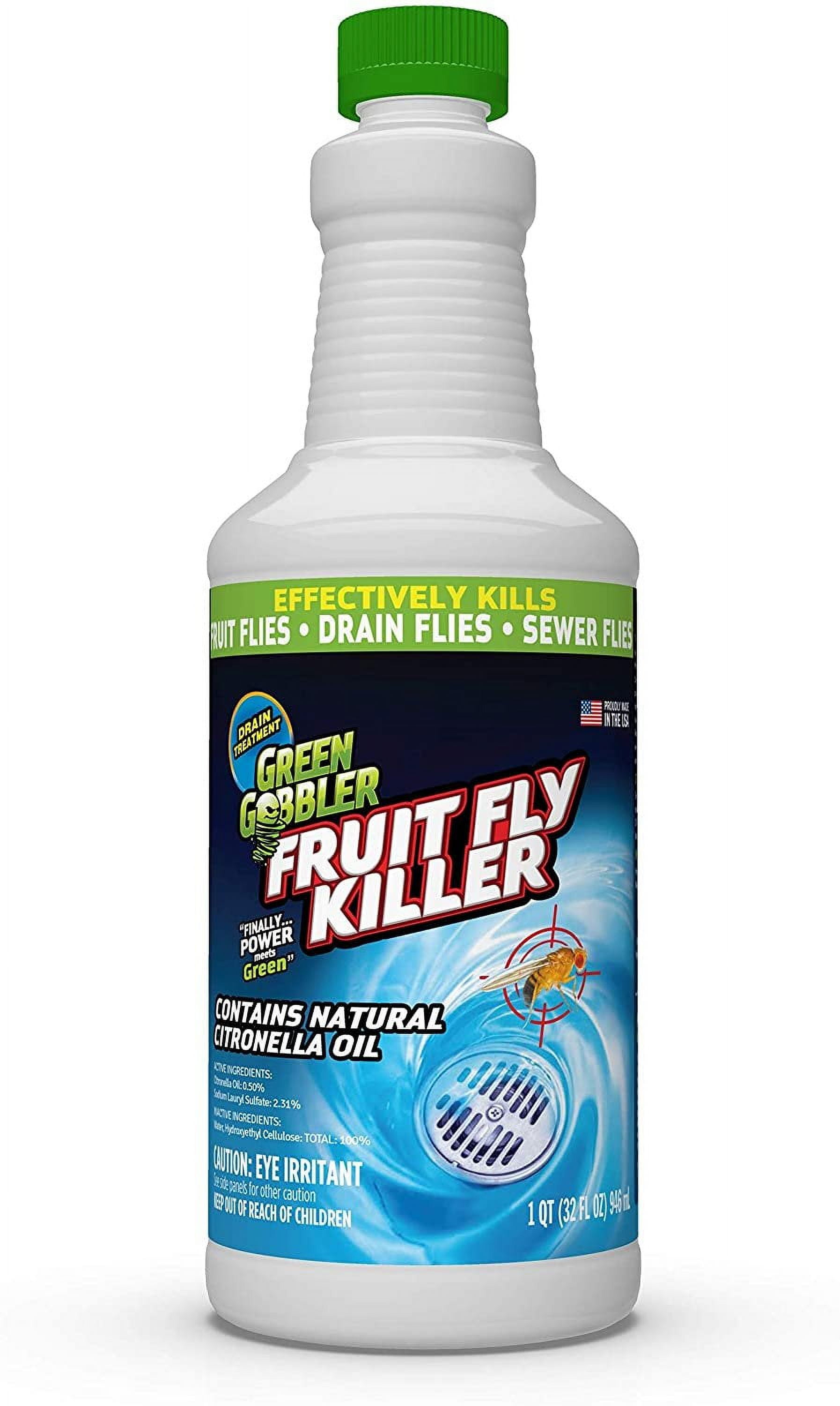 FRUIT FLY GOODBYE Gel Drain Treatment Drain Fly Killer Fruit Fly Killer Drain Flies Treatment