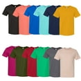 thumbnail image 1 of FRUIT OF THE LOOM Crew Neck T-Shirt - XS Size | 100% Cotton 12 Pack Multi Color Short Sleeve Tee, 1 of 6
