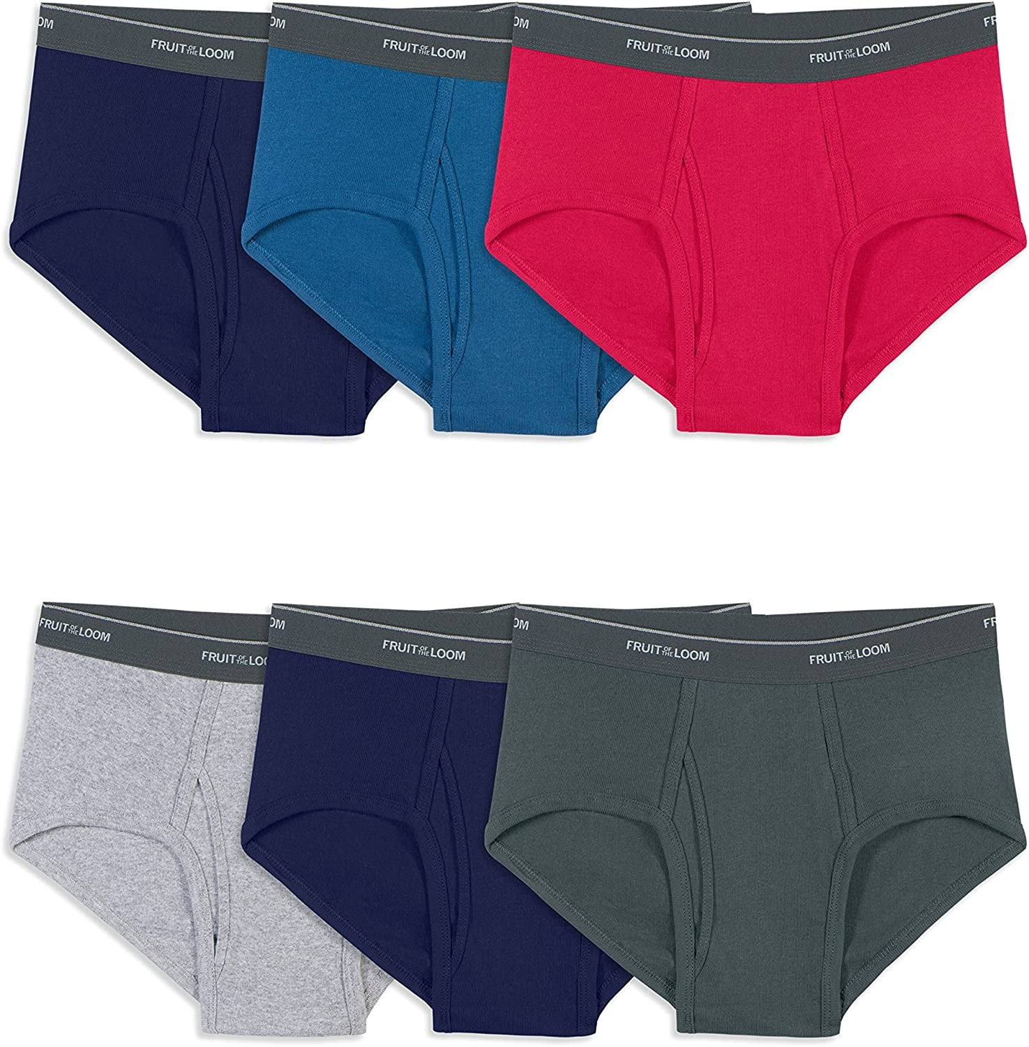 Fruit of the Loom Boys Underwear, 10 Pack Assorted Fashion