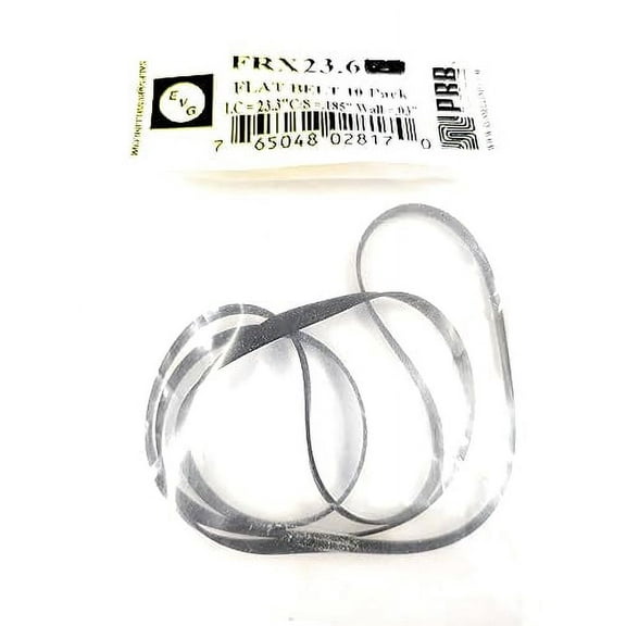 FRX23.6 PRB/EVG Drive Belt (1PC) for Turntable PHONOGRAGH Record Player 23.3" I.C. C/S .185" Wall Thickness .03" FITS Pioneer PL-, Yamaha, MCS, Technics SL-, SANSUI SR, and Other Models