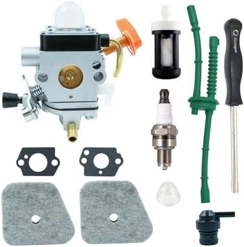 FS 90R Carburetor Kit for STIHL FS90R, FS110R, FS100, FS87, HT101, KM90 ...