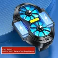 thumbnail image 1 of FS01 Dual Fan Rechargeable/Plug-in Mobile Phone Radiator Air-cooled Back Clip Game Cooler for Android IOS PUBG Cool Heat Sink, 1 of 7