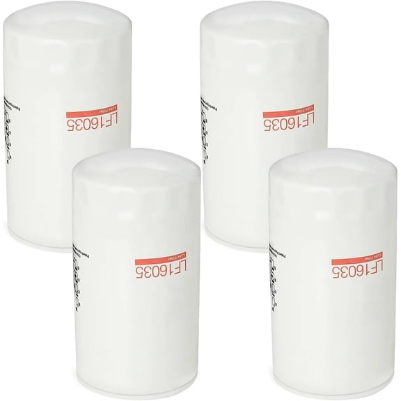 FS1000 Fuel Water Separator Filter Replacement Fit for Freightliner Kenworth Peterbilt, Replaces # BF1259 BF1212 P551000, Pack of 4