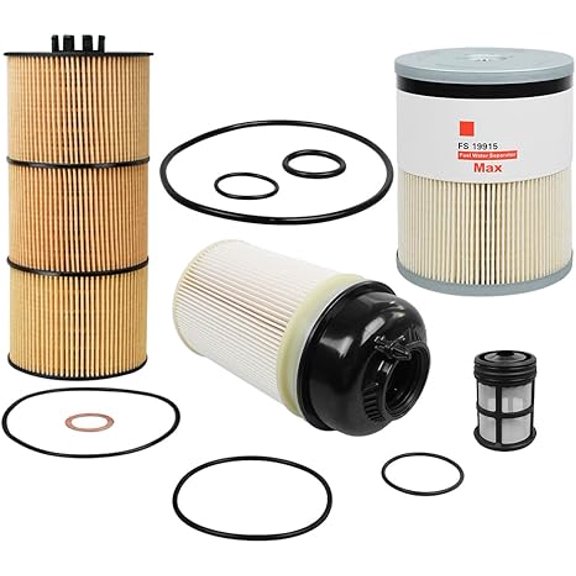 FS19915 PF9908 P551005 Oil Filter FWS Fuel Water Separate Fuel Filtration Kit Detroit Diesel Engine