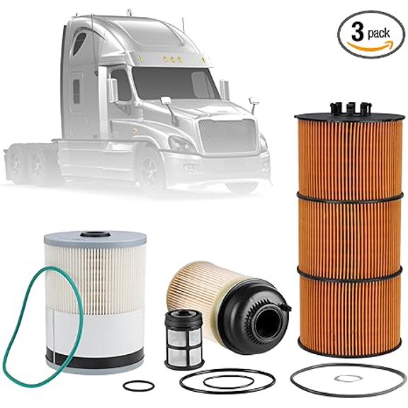 FS19915 PF9908 P551005 Oil Filter FWS Fuel Water Separate Fuel Filtration Kit Detroit Diesel Engine
