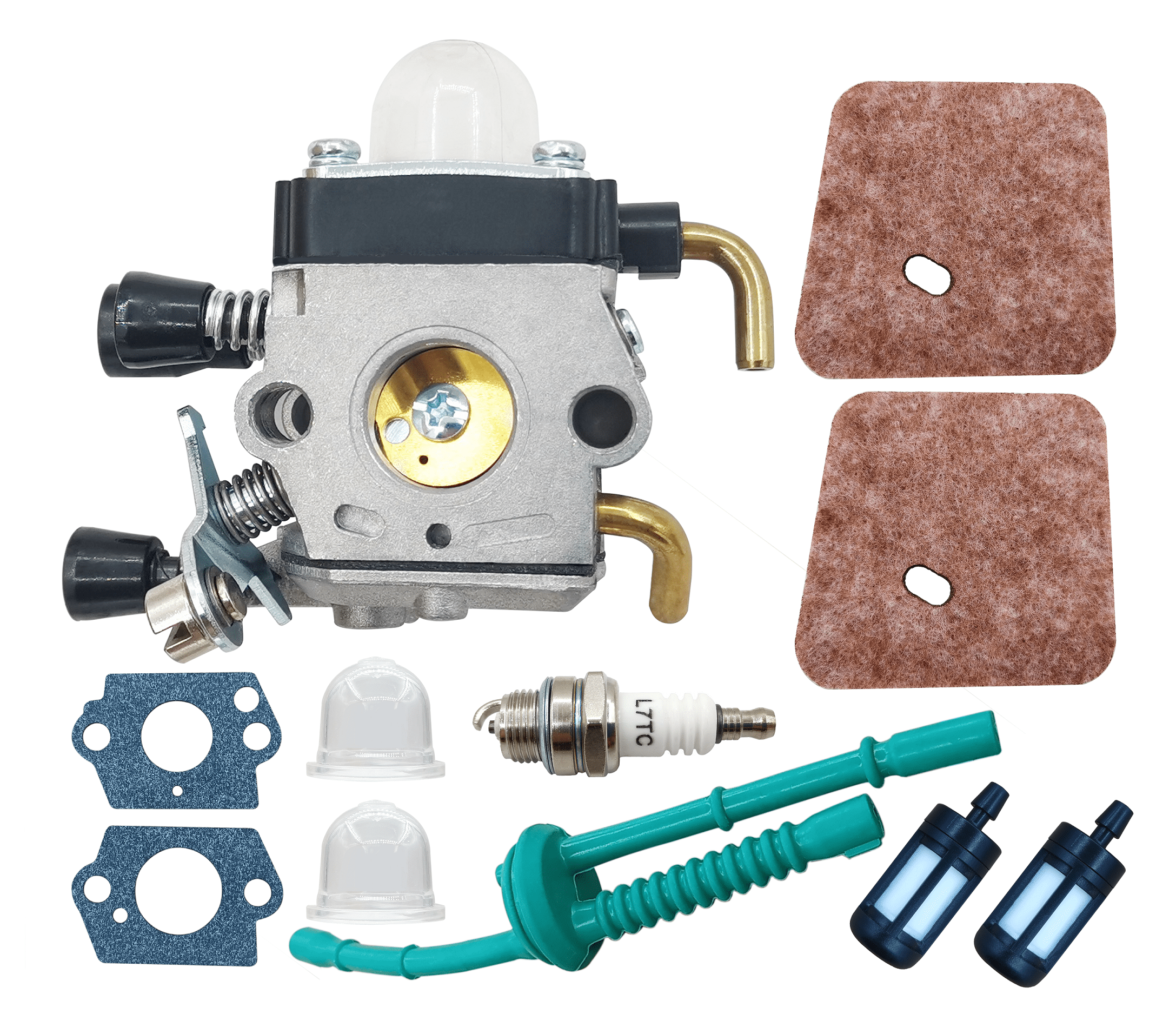 FS38 FS55R Carburetor C1Q-S97 for Stihl FS38 FS55 FS55R FS45 FS46 KM55 ...