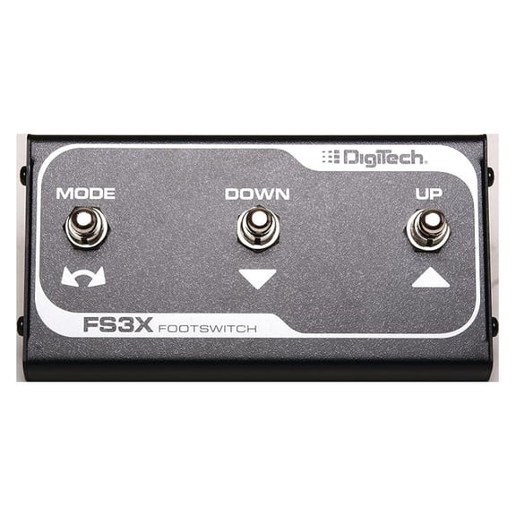 FS3X Three-Function Foot Controller - Hands-Free FX Pedal Control, JamMan Loop Selection, & Expression Pedal Integration - Durable Metal Chassis