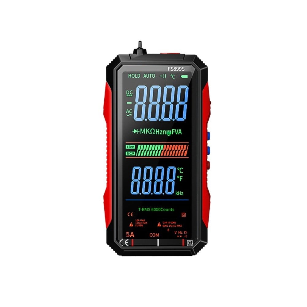 FS899S Digital Multimeter for Rechargeable for RMS - Voltage Current Capacitance