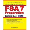 thumbnail image 1 of FSA 7 Math Preparation Exercise Book: A Comprehensive Math Workbook and Two Full-Length FSA 7 Math Practice Tests, (Paperback), 1 of 1
