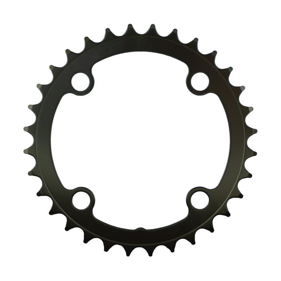 FSA Alloy MTB Chainring (2x10, 96x32T, Black, 4h)