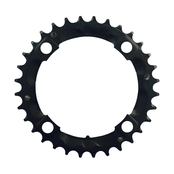 FSA Alloy MTB Chainring (3x10, 104x32T, Black, Shim, 4h)