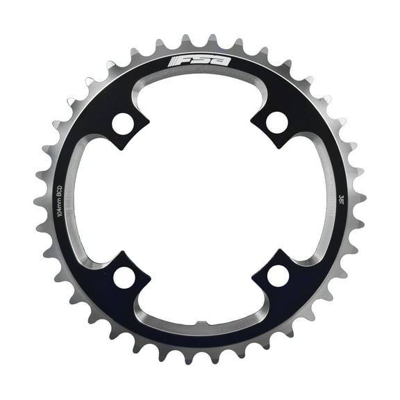 FSA DH MTB Chainring (1x10, 104x36T, Black, 4h)
