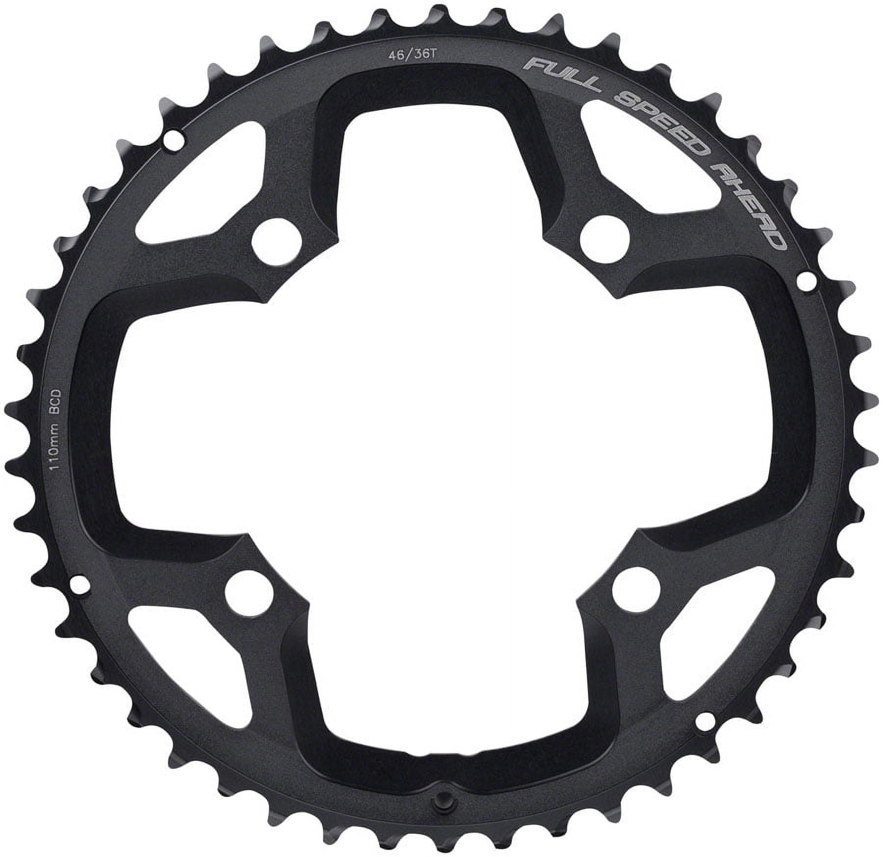 46　Mahsa FSA Gossamer ABS Chainring- Tooth Count: 46 Chainring BCD
