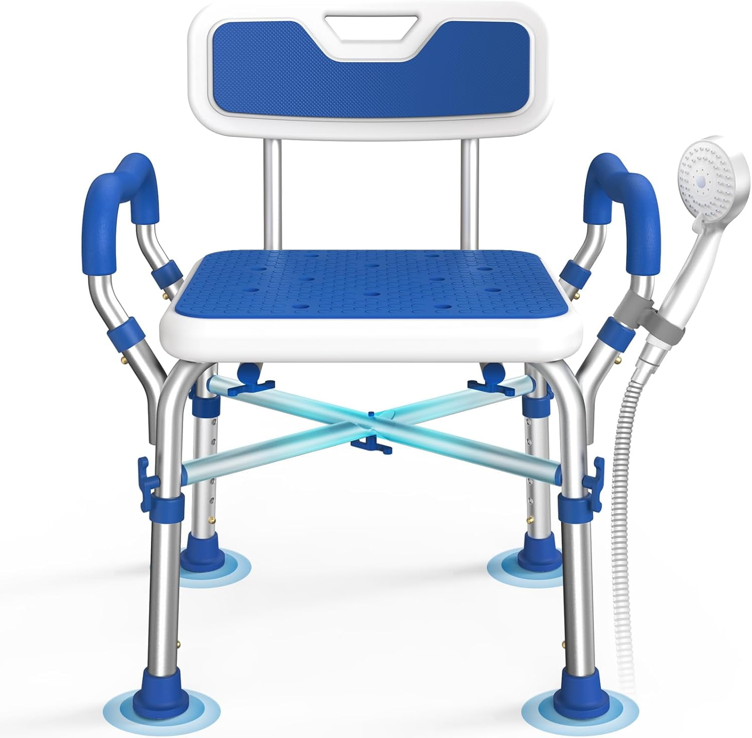 FSA/HSA Eligible Shower Chair for Inside Shower with Reinforced ...