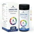 thumbnail image 1 of FSA/HSA Eligible, Vaunn Medical 8-in-1 Urine Test Strips and Urinalysis for UTI, Nitrites, Leukocytes, Ketosis, pH, Protein, 120 CT, 1 of 7