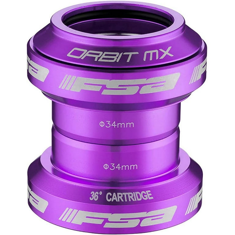 FSA Orbit MX Mountain Bike Headset - 1 1/8 Inch Threadless Purple