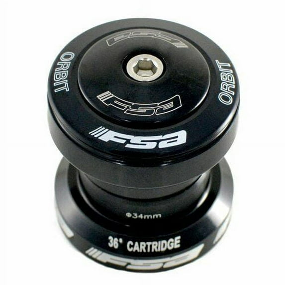FSA Orbit UF 1-1/8 Threadless Sealed Bearing Headset , Black #XTE1714