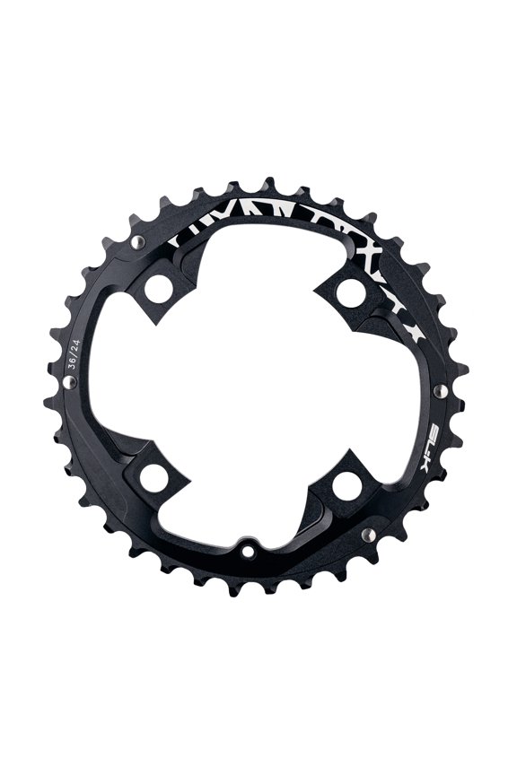 Powerbox MTB Chainring ABS (2x11, 96x38T, Black, 4h)