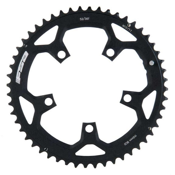 FSA Pro Road Double Chainring - Tooth Count: 52 Chainring BCD: 110