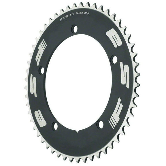 FSA Pro Track 46t x144mm Black Chainring 1/2"x1/8"