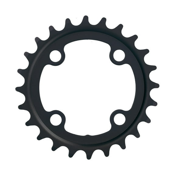 FSA Steel MTB Chainring (2x11, 64x24T, Black, 4h)