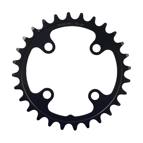 FSA Steel Modular MTB Chainring (2x11, 68x28T, Black, 4h)