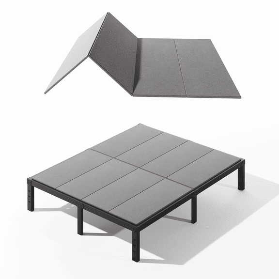 FSCHOS 8mm Full Size Bunkie Board, Bed Board for Under Mattress Support, Minimize Noise, Fully Assembled