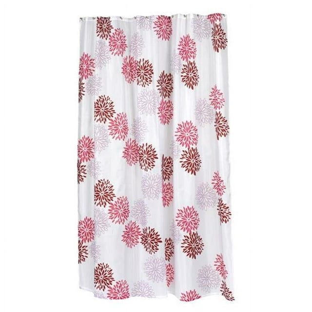 FSCXL-96-EMA 70 x 96 in. Emma Extra Long Fabric Shower Curtain, Multi Color