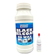 FSD Black Gelcoat No Wax Quart with 15cc Hardener MEKP