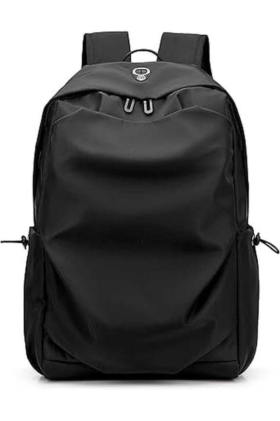 Men's Large Capacity Backpack, Waterproof Polyester for Business Commute Travel, Fits 15" Laptop