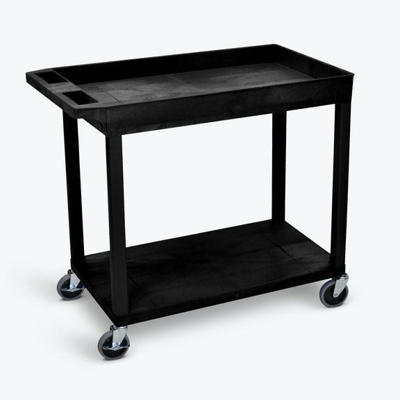 FSE 373-EC12-B 32" x 18" Cart - One Tub/One Flat Shelf