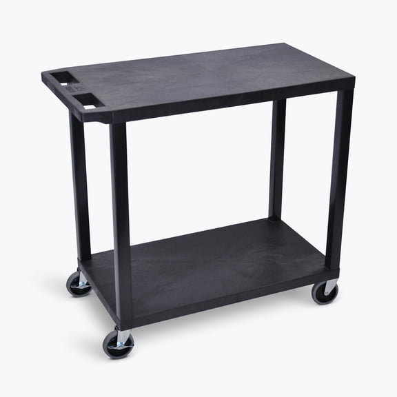 FSE 373-EC22-B 32" x 18" Cart - Two Flat Shelves