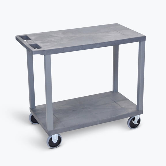 FSE 373-EC22HD-G 32" x 18" Cart - Two Flat Shelves