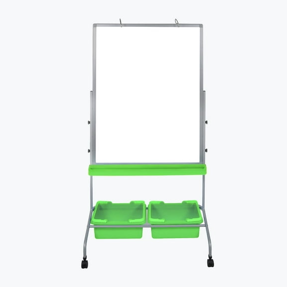 FSE 373-MB3040WBIN Classroom Chart Stand with Storage Bins