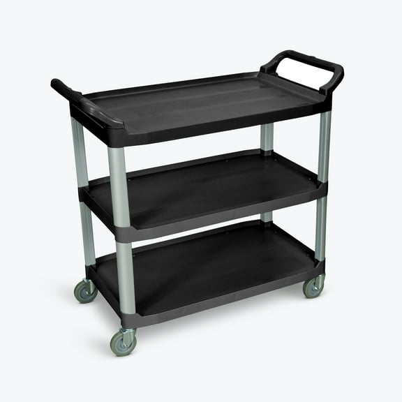 FSE 373-SC13-B Large Serving Cart - Three Shelves