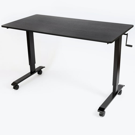 FSE 373-STANDCF60-BK/BO 60" High Speed Crank Adjustable Stand Up Desk
