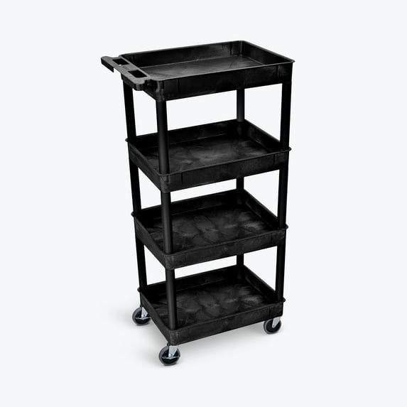 FSE 373-STC1111-B Tub Shelf Cart - Four Shelves
