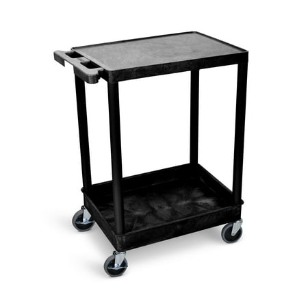 FSE 373-STC21-B Flat-Top and Tub-Bottom Shelf Cart