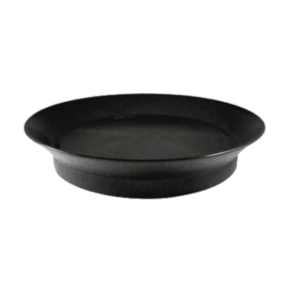 FSE Deli Server, 12", round, microwavable and dishwasher safe, polypropylene, charcoal (24 each per case)
