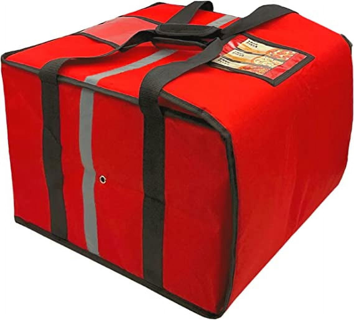 FSE Insulated Pizza Food Delivery Bag Carrier, 18 Inch x 18 Inch x 13