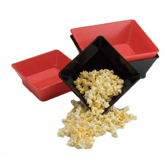 FSE Serving Basket, 7" x 2" deep, square, microwavable and dishwasher safe, polypropylene, red chile (24 each per case)